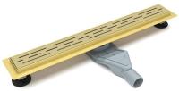Желоб душевой ESBANO Combi решетка RAIN длина 70 см золотой ESTRCOMRAIN70SG