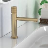 Смеситель для раковины однорычажный цвет брашированное золото VBF-4G1BG4 VINCEA