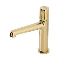 Смеситель для раковины с донным клапаном, золото  UNO-LVM-ORO BelBagno
