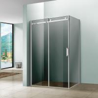 Душевой уголок, прямоугольный VSR-1C9012CG 1200х900х1950 профиль хром стекло тонированное VINCEA