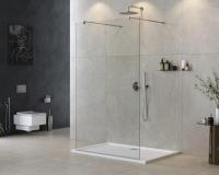 Душевая перегородка.   LIBERTA-L-2-130-C-Cr 1300х1950 Cezares