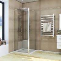 Душевой угол раздвижной прямоугольный RV026-120100-01-C8 1200х1000х1950 Цвет профиля Хром Стекло Прозрачное Veconi