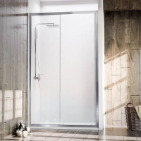 Душевая дверь раздвижная  VN72-100-01-C4 1000x1900 Цвет профиля Хром Стекло Прозрачное Veconi