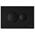 Кнопка смыва Vincea VFP-731MB, цвет матовый черный, , шт Vincea