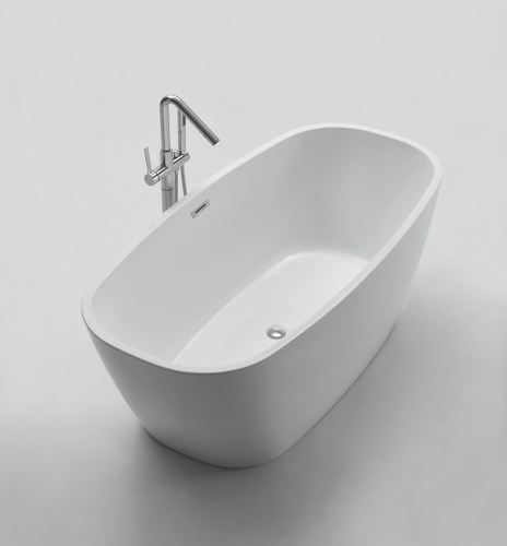 Отдельностоящая, прямоугольная акриловая ванна 1500x760x600 BB72-1500 BELBAGNO