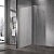 Душевые перегородки Walk-In  VSW-1H600CLBN 600х2000 профиль брашированный никель стекло прозрачное VINCEA