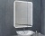 Зеркало-шкаф с подсветкой, левый ART&MAX VERONA AM-Ver-800-800-2D-L-DS-F ART&MAX