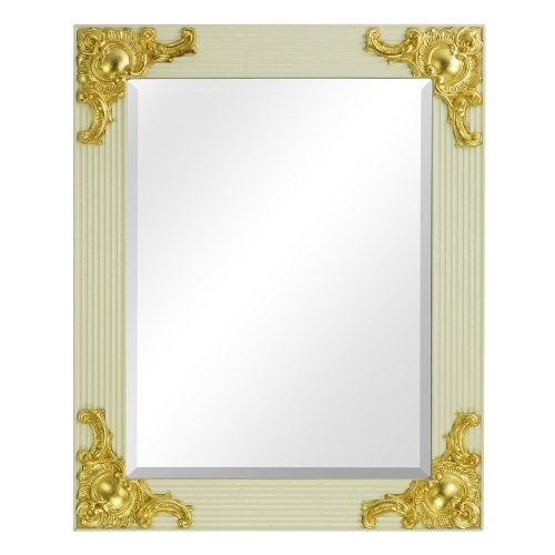 Зеркало прямоугольное H80 х L65 x P4 cm, Avorio Dorato